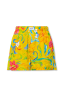 Balenciaga YELLOW Patterned shorts