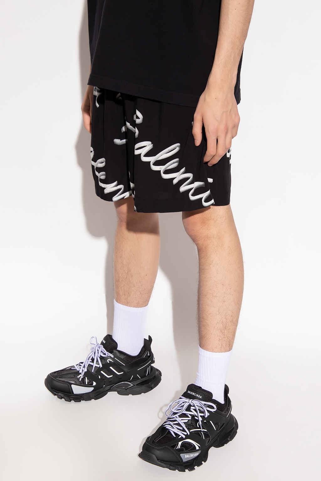 Balenciaga Shorts with logo