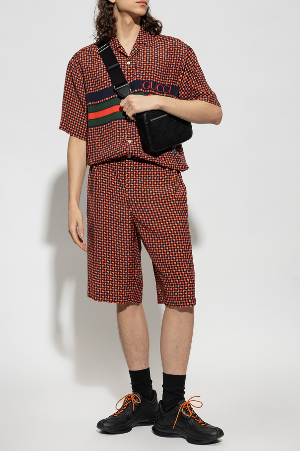 Gucci Shorts with geometric pattern