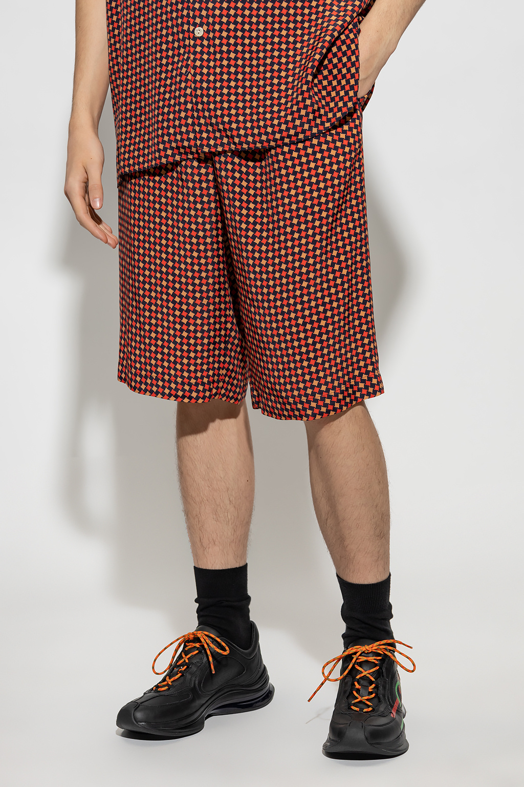 Gucci Shorts with geometric pattern