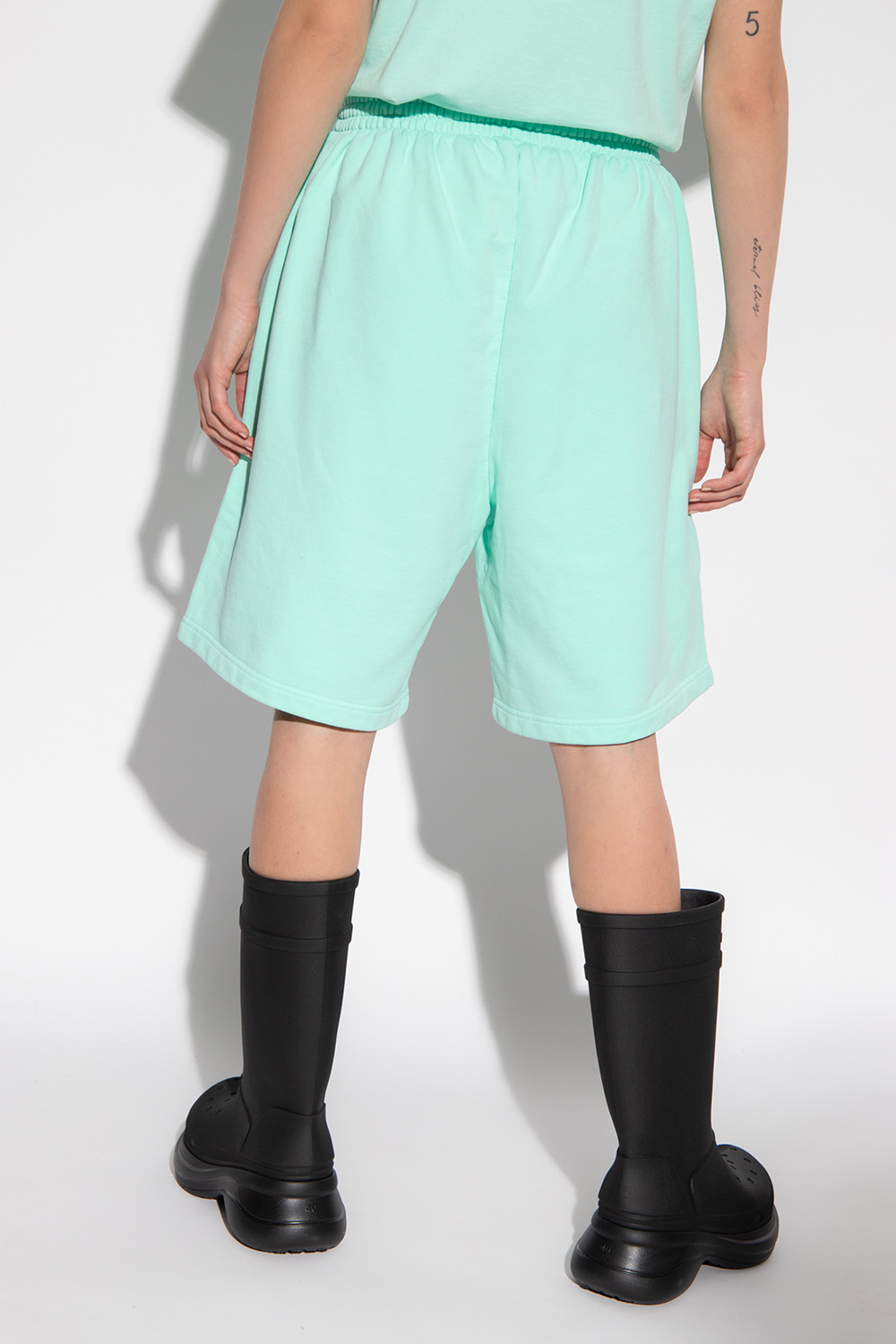 Balenciaga Cotton Schwarz shorts