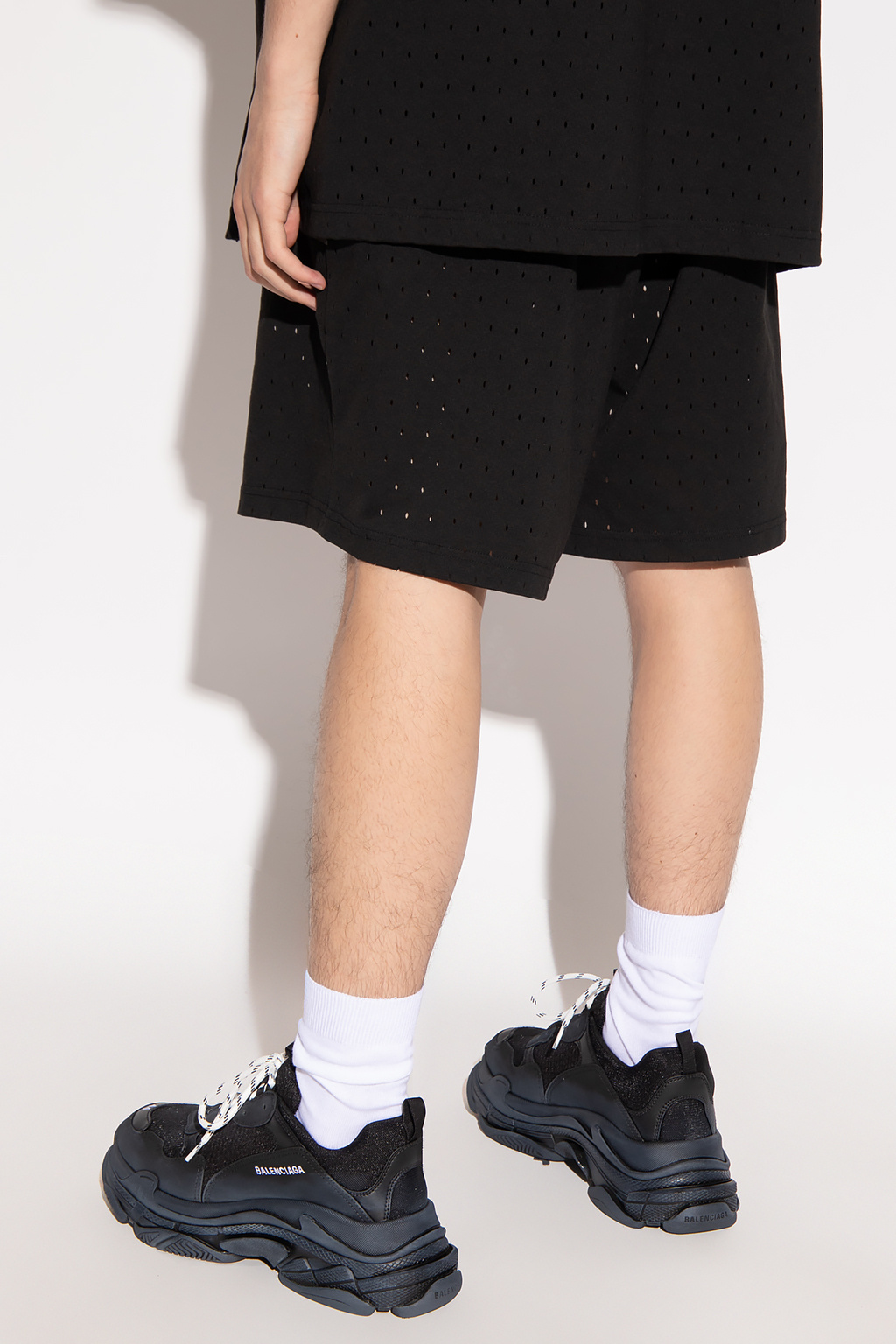 Balenciaga Perforated shorts