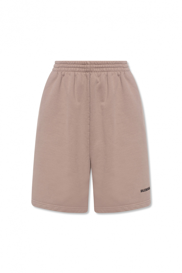 Balenciaga Relaxed-fitting halterneck shorts