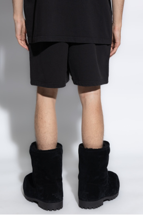 Balenciaga Cotton shorts with printed logo