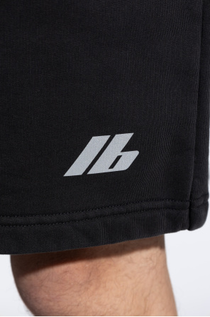 Balenciaga Cotton shorts with printed logo