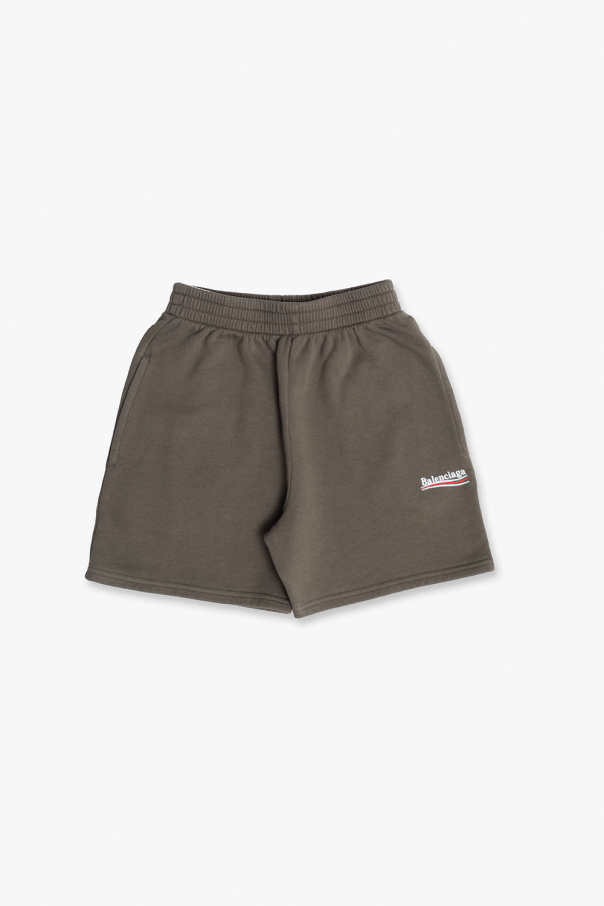 Balenciaga Kids Cotton Dzarm shorts