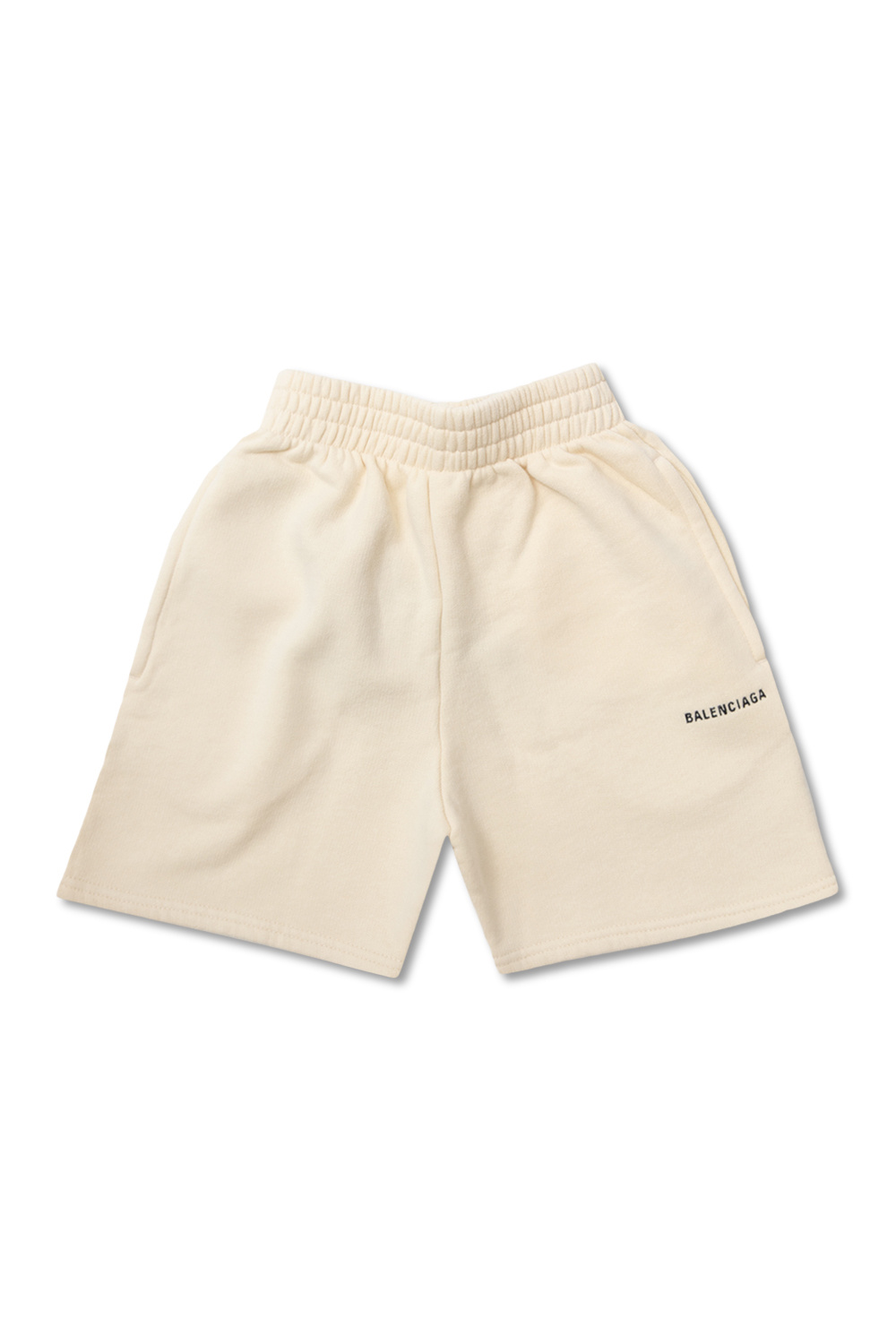 Balenciaga Kids HOODIE shorts with logo