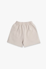 Balenciaga Kids beige Cotton shorts