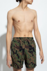 Alexander McQueen Patterned swim shorts