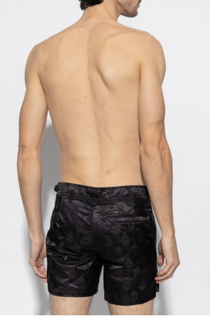 Alexander McQueen Swim shorts with logo