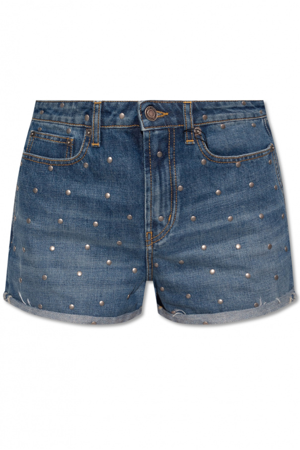 Saint Laurent Applique shorts