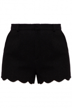 Saint Laurent pleated varie shorts