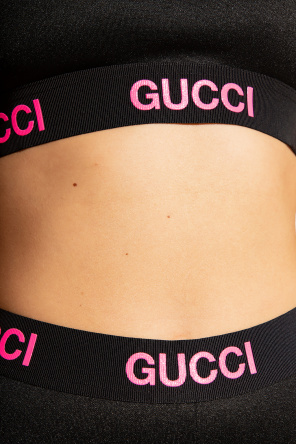 Gucci - Girls Neon Pink & Yellow GG Leggings
