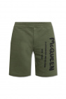 Alexander McQueen Logo-printed shorts