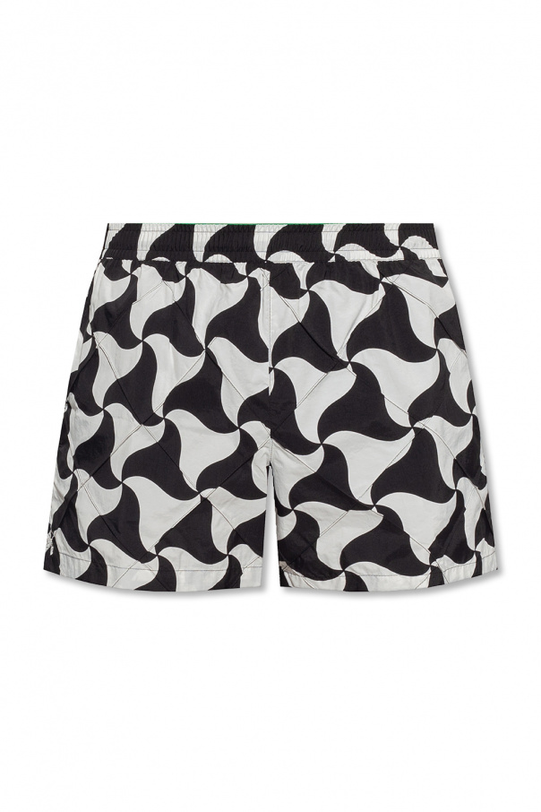 Bottega Veneta Patterned swimming shorts