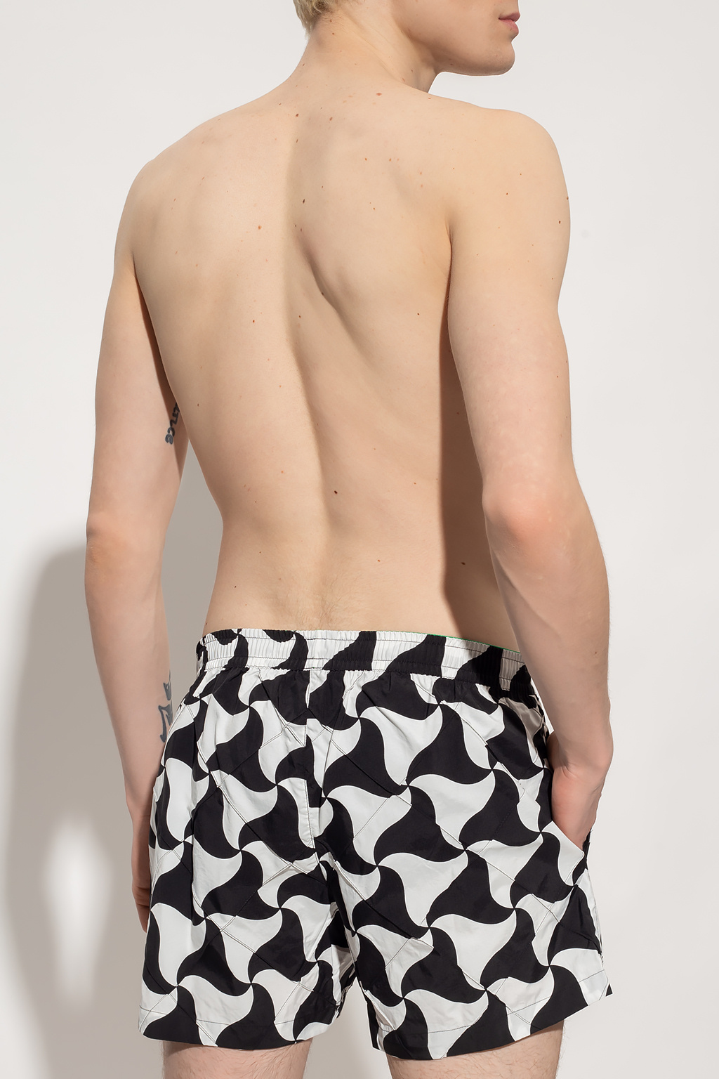 Bottega Veneta Patterned swimming shorts