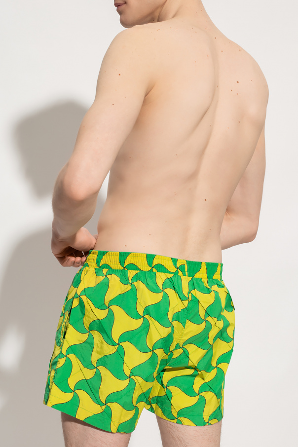 Bottega Veneta Patterned swimming shorts