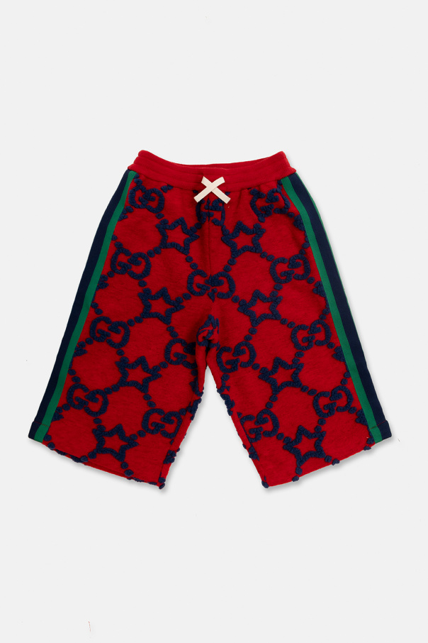 Gucci Capsules Kids Shorts with ‘GG’ pattern