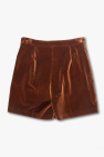 Gucci Kids Velour shorts