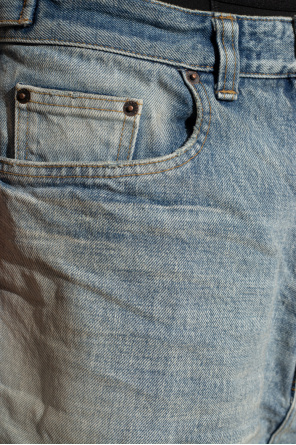 Balenciaga ETRO shorts with worn effect