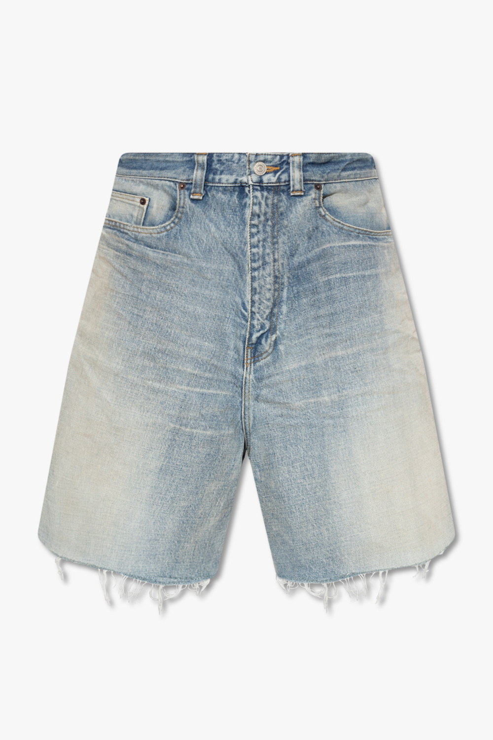 Balenciaga Shorts with worn effect