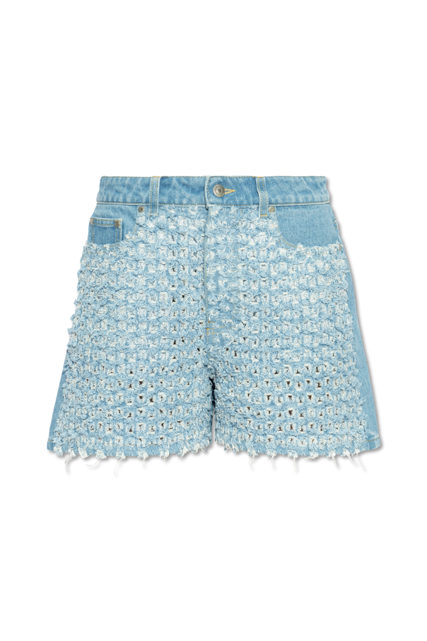 High-waisted denim shorts, zdjęcie 1 High-waisted denim shorts od Stella McCartney