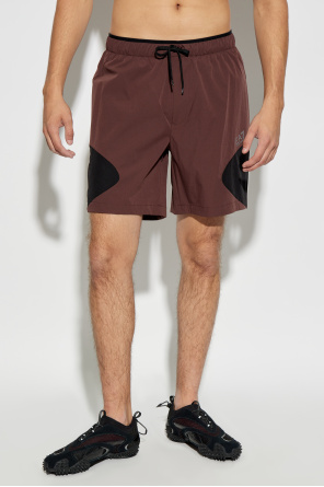 EA7 Emporio Armani Shorts with printed logo