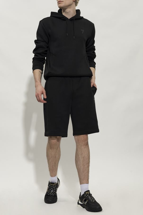 EA7 Emporio Armani oversize Shorts with logo
