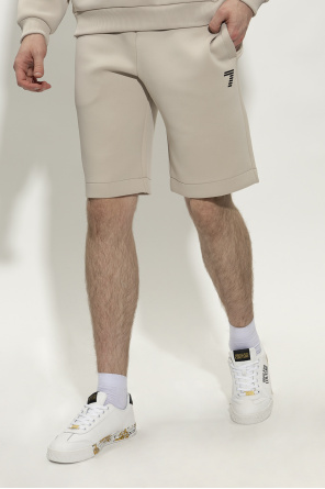 EA7 Emporio Armani Padded Shorts with logo