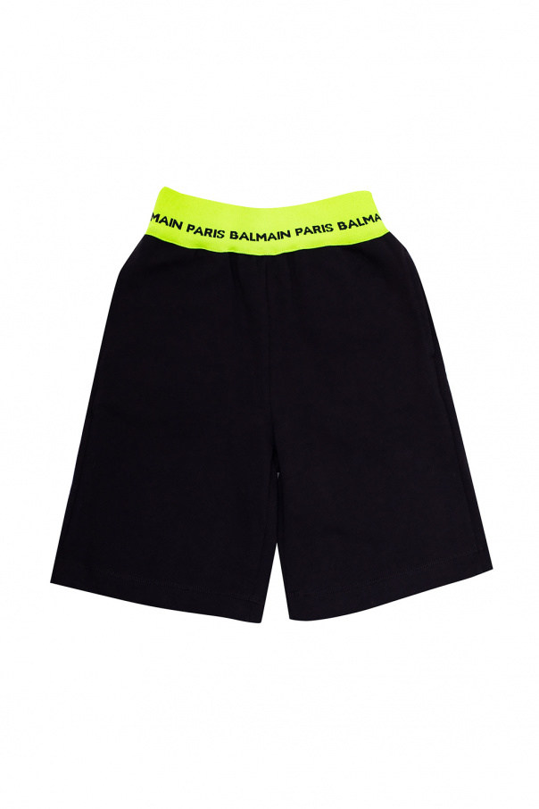 balmain item Kids Shorts with logo