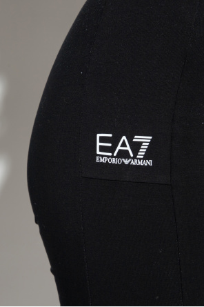 EA7 Emporio Armani Ea7 Emporio Armani logo-patch cotton T-Shirt