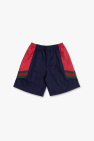 Gucci Kids NAVY BLUE Shorts with logo