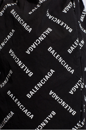Balenciaga Shorts with logo pattern