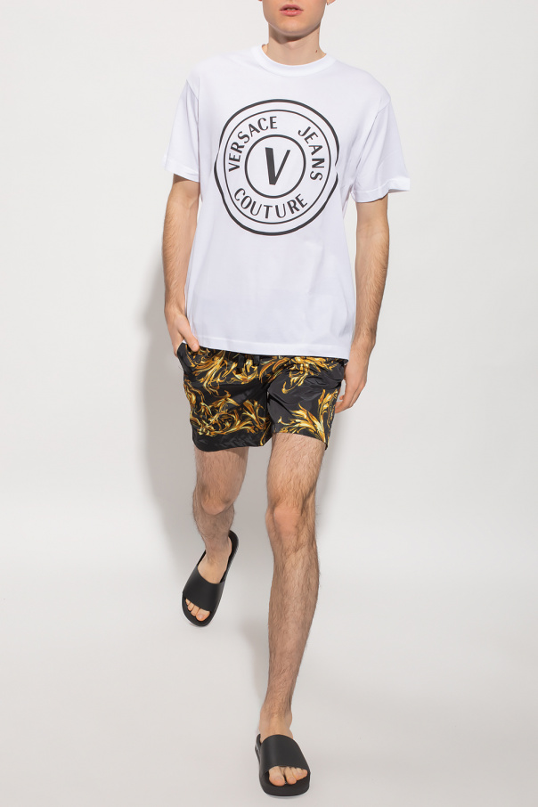 Versace Jeans Couture Shorts with Regalia Baroque motif