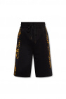 Ea7 Emporio Armani logo-print boxer shorts Shorts with logo
