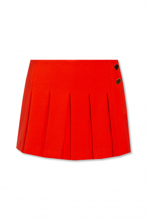 Orange Short Embroidery Dress