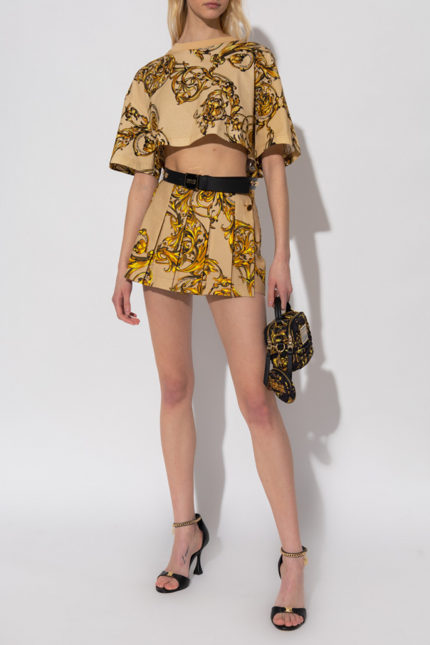 Versace Jeans Couture Shorts with pleats