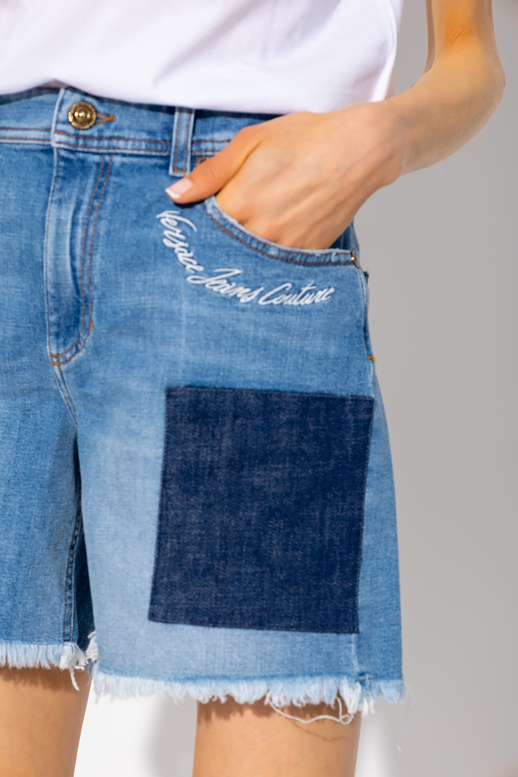 Versace Jeans Couture Denim shorts