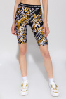 moon-print stirrup leggings Short leggings