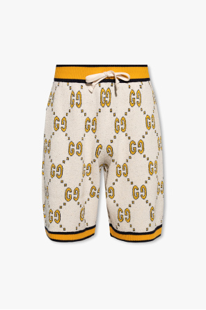 Shorts with ‘interlocking g’ logo od Gucci