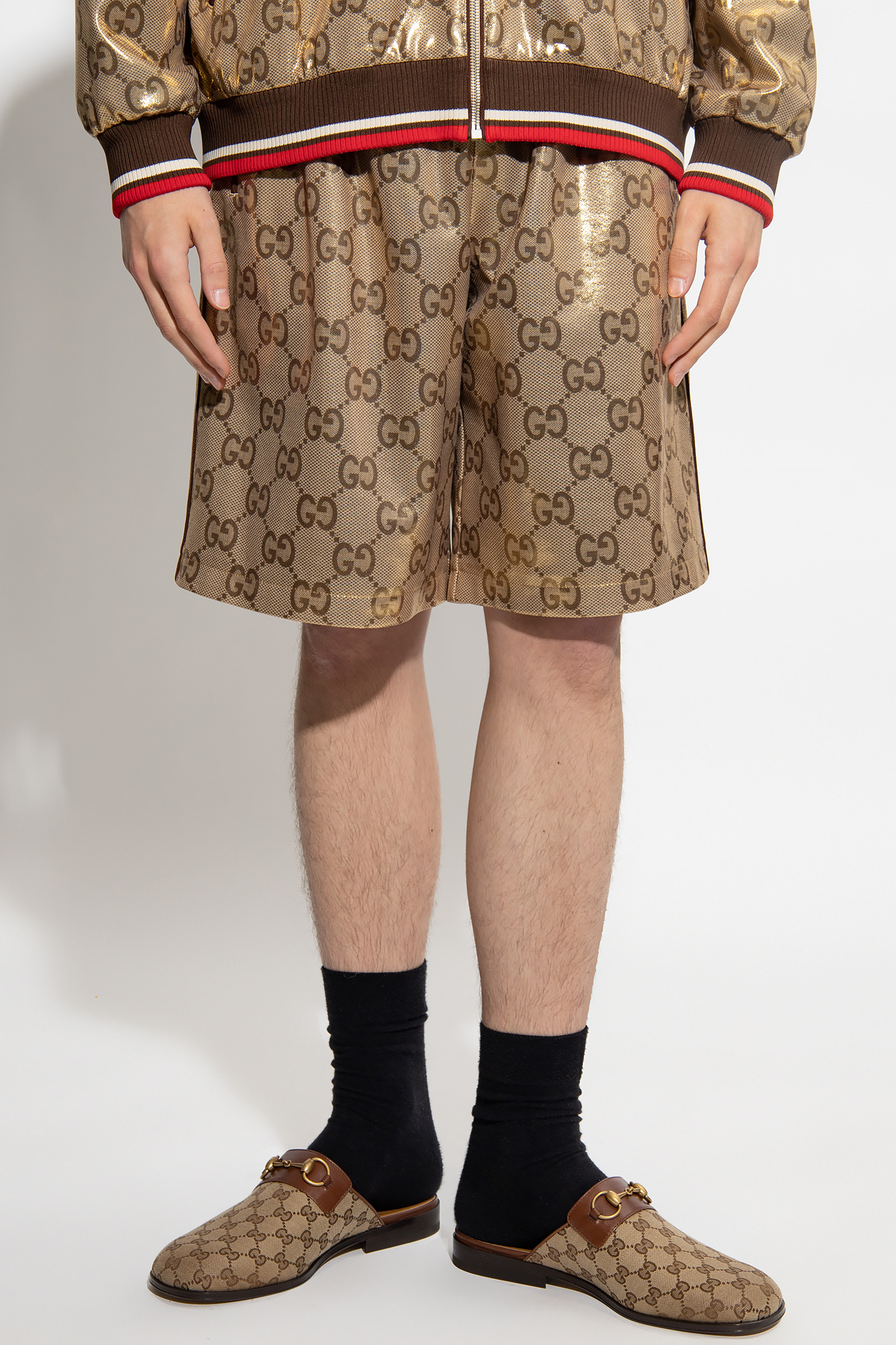 gucci 18kt Shorts with logo