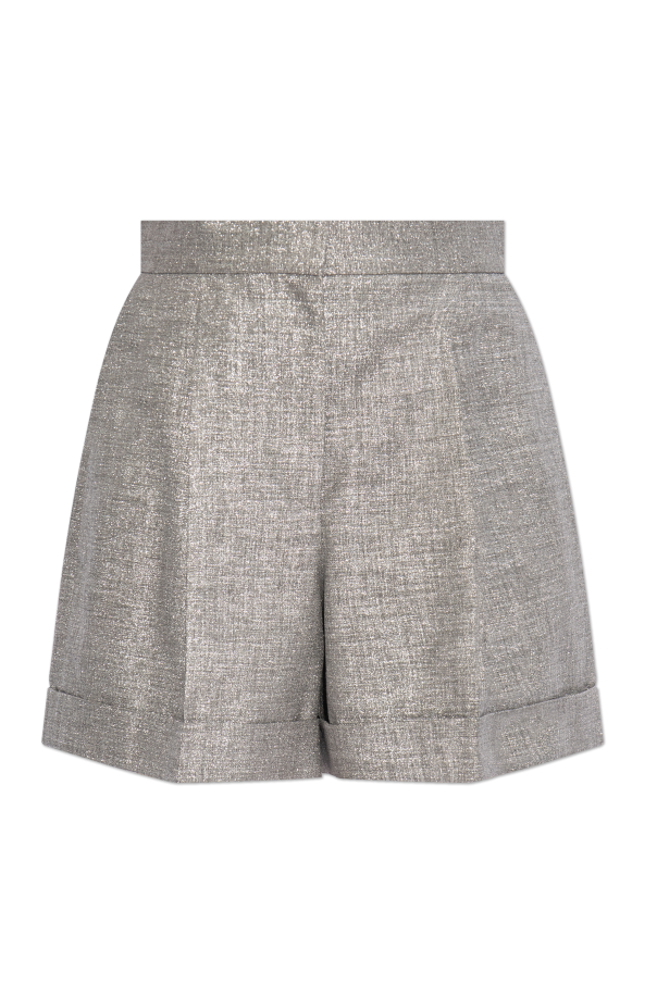 Pleated shorts od Alexander McQueen