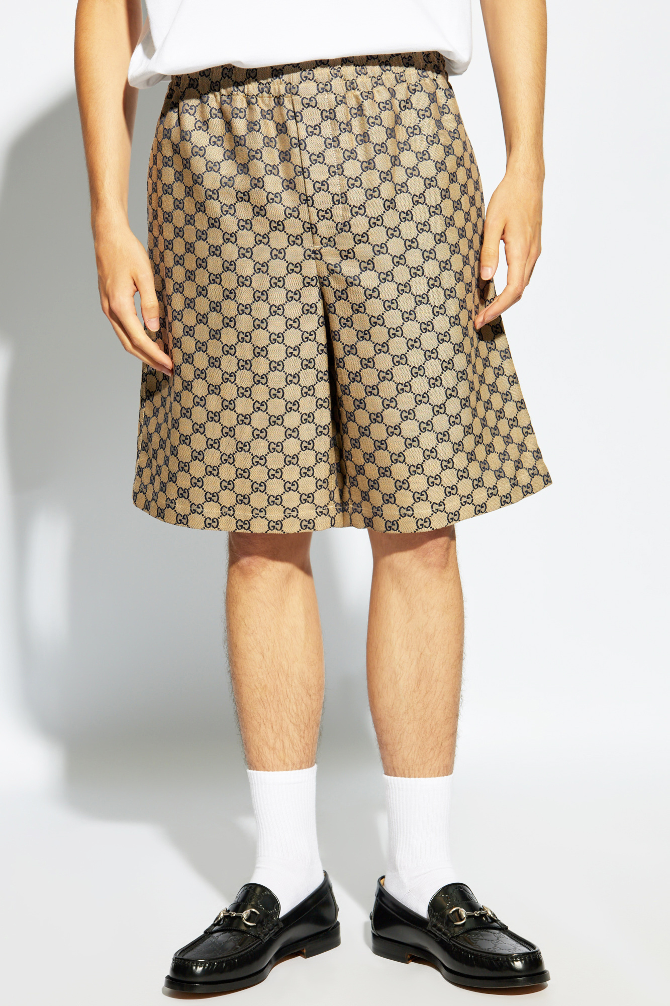 Gucci Shorts with `GG` pattern