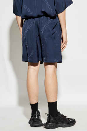 Balenciaga Shorts mit Monogramm