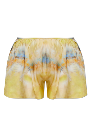 Shorts de seda