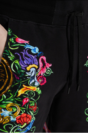 Versace Jeans Couture Printed Logo shorts