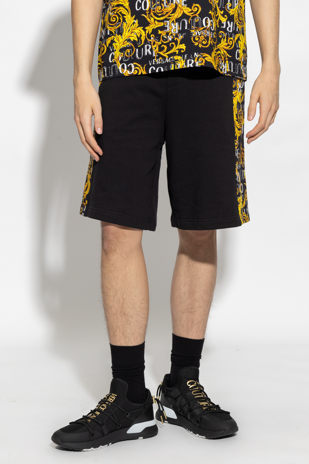 Versace Jeans Couture Cotton shorts