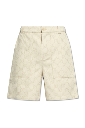 Monogrammed shorts od Gucci