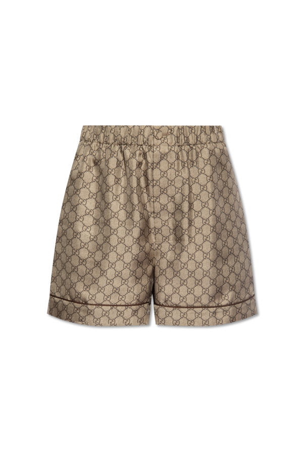 Silk shorts od Gucci