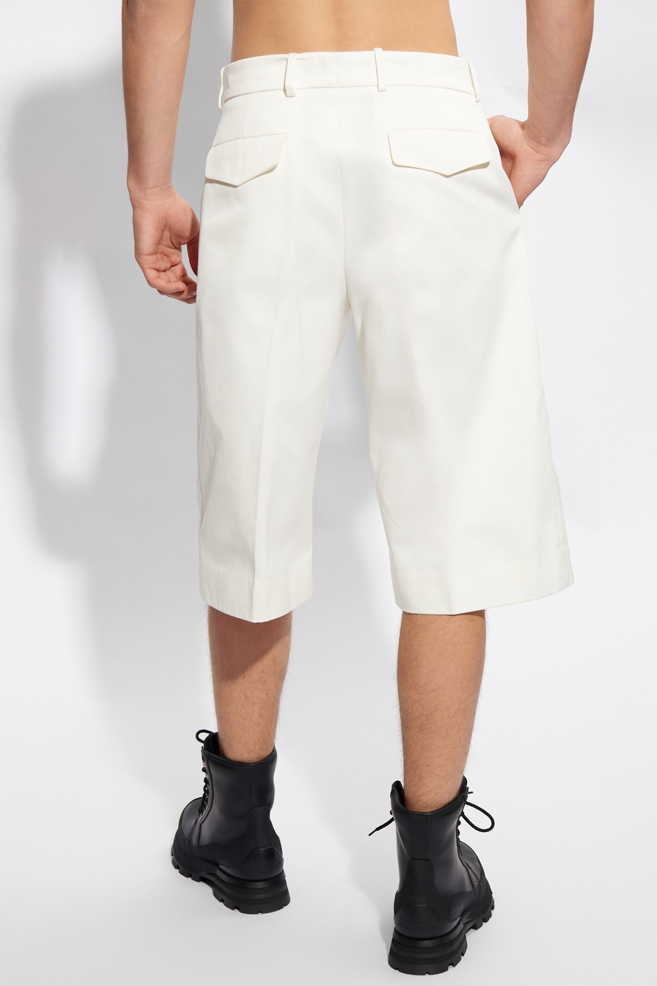 Alexander McQueen Cotton shorts